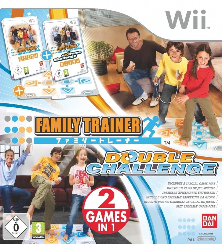 Family Trainer Extreme Challenge + Tapis De Jeu - WII