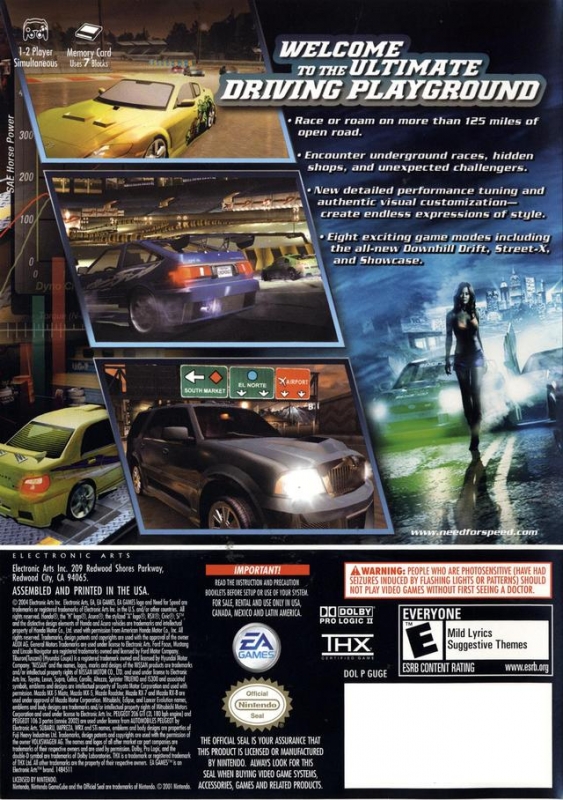 Need for Speed: Underground 2, Need for Speed Wiki