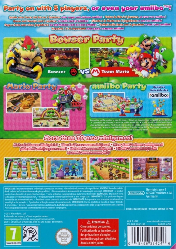 Jogo Wii U Mario Party 10