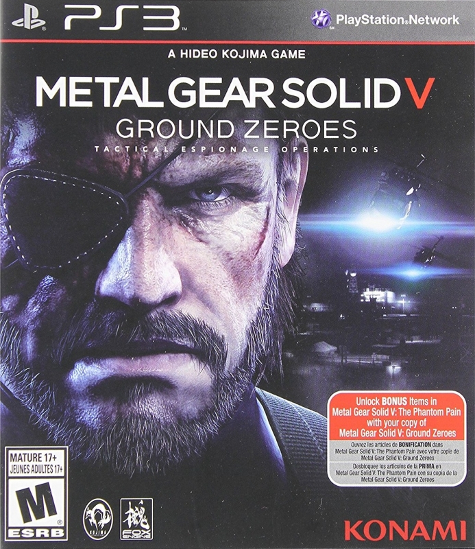 Metal Gear Solid: Ground Zeroes Release Date - PS3