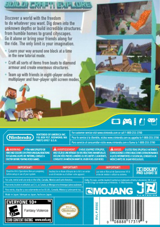 Minecraft For Wii U Sales Wiki Release Dates Review Cheats Walkthrough