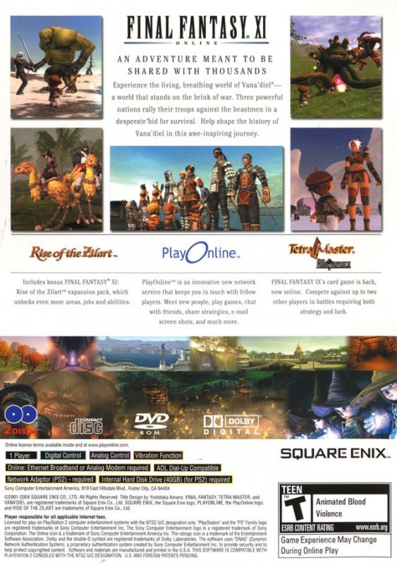 Final Fantasy XI Review