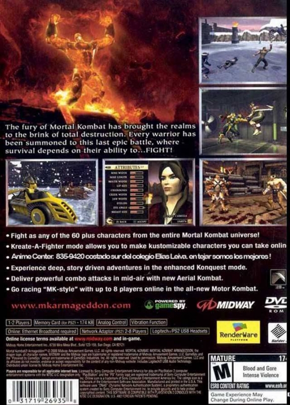 Mortal Kombat: Shaolin Monks for PlayStation 2 - Sales, Wiki, Release  Dates, Review, Cheats, Walkthrough