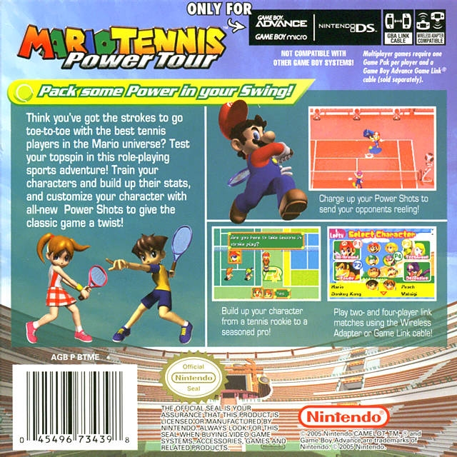 mario tennis advance power tour cheats