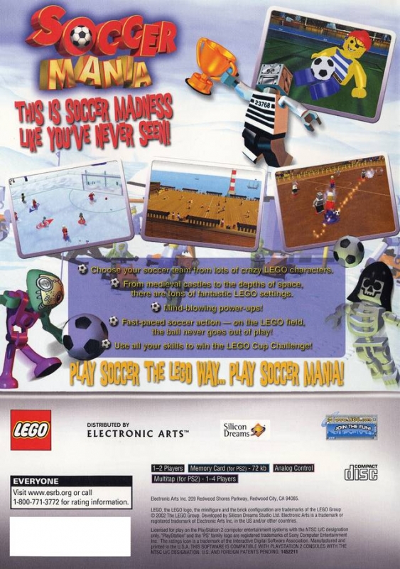 Lego football mania ps2 cheap