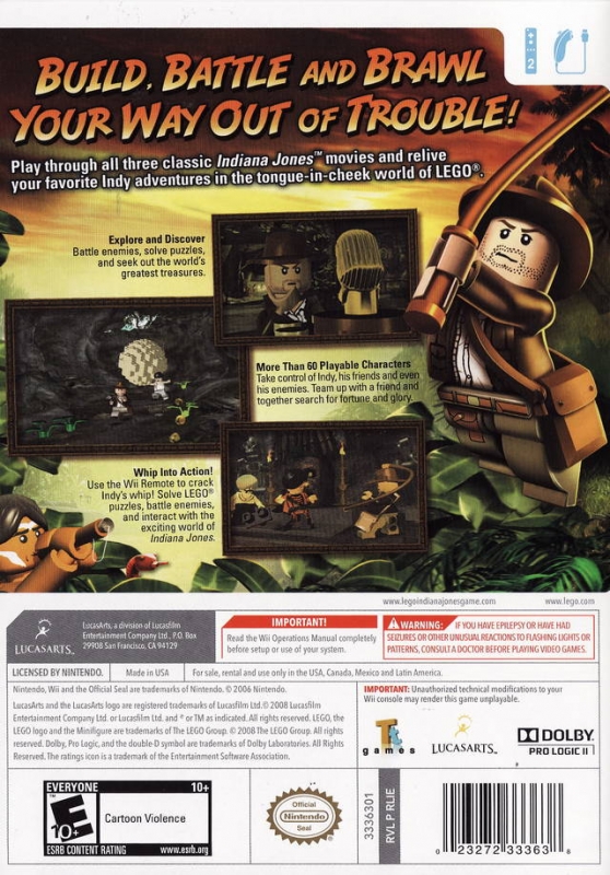 Lego Indiana Jones: The Original Adventures - Wikipedia