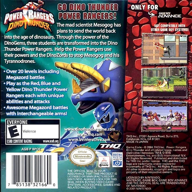 Power Rangers Dino Thunder - PS2 - Review