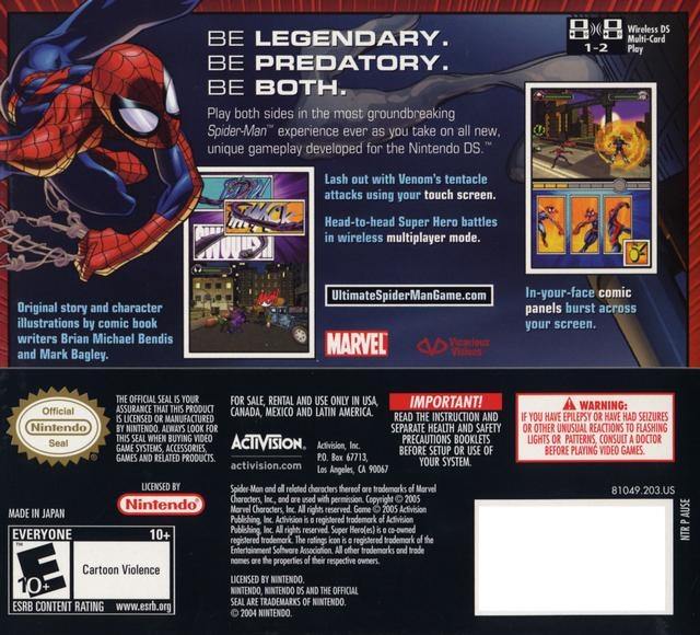  Ultimate Spider-Man : Video Games