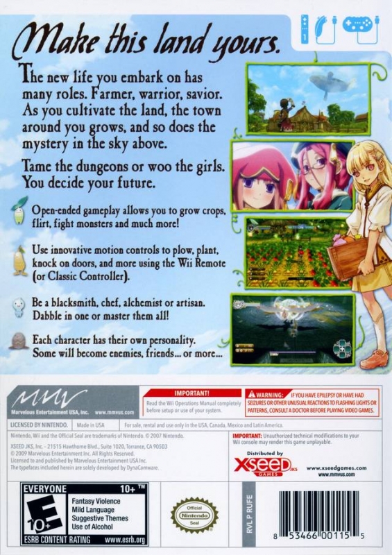 Rune Factory Frontier - Wikipedia