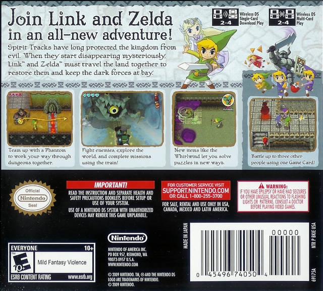 The Legend of Zelda: Spirit Tracks, Ultimate Pop Culture Wiki