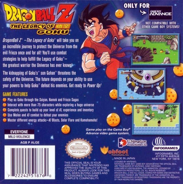 Dragon Ball Z: The Legacy of Goku II Cheats & Cheat Codes for Game