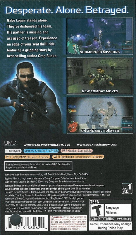 Syphon Filter: Logan's Shadow - Wikipedia