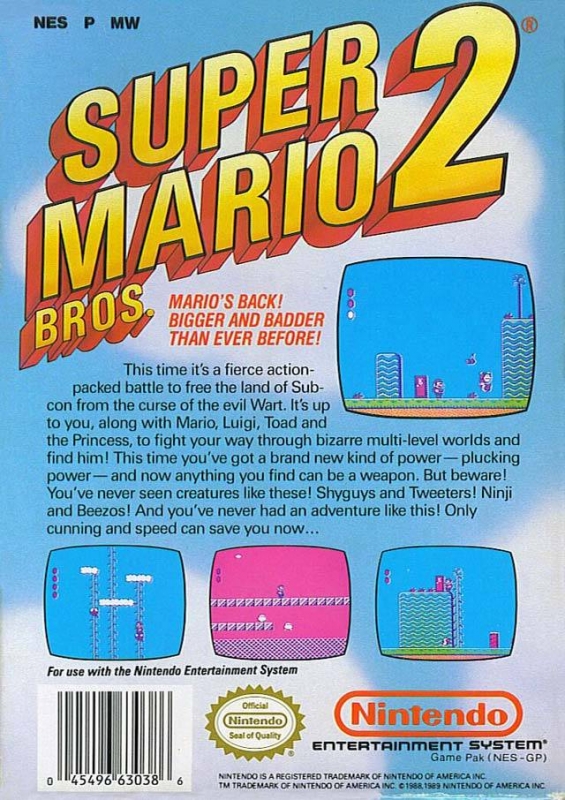 Super Mario Bros 2 Usa For Nintendo Entertainment System Sales Wiki Release Dates Review Cheats Walkthrough