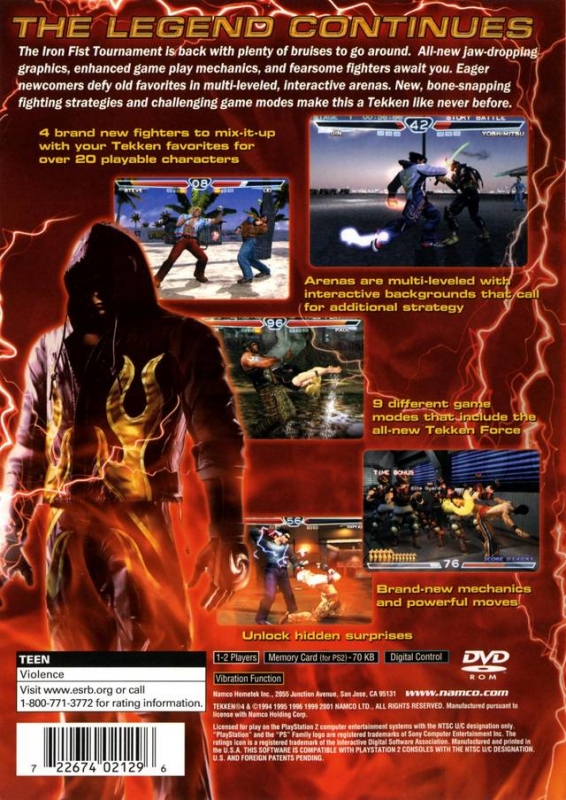 Tekken 5 (PlayStation 2) · RetroAchievements