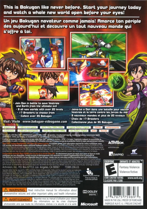 Bakugan Battle Brawlers (video game) - Wikipedia