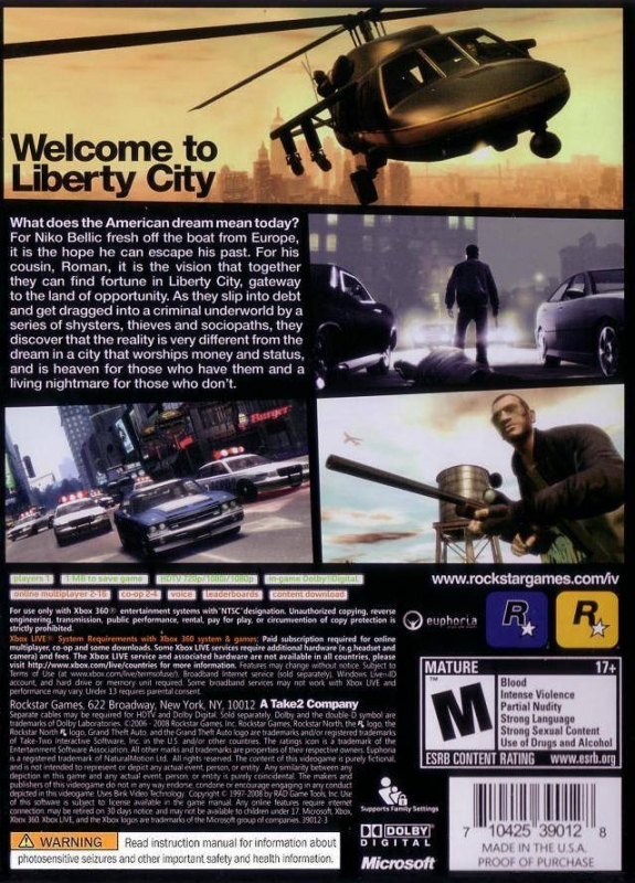 Grand Theft Auto IV Download & Review