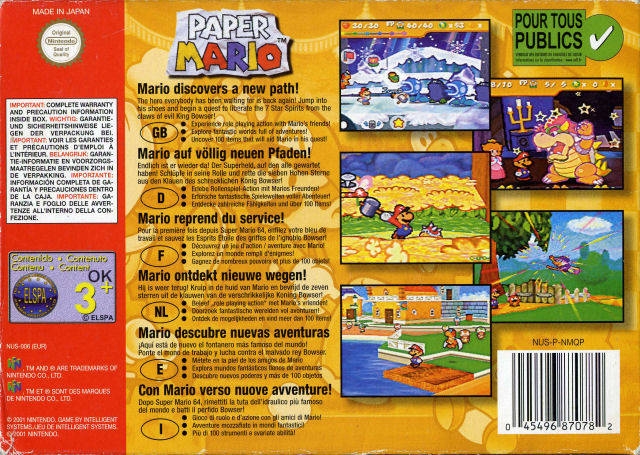 Paper Mario N64 Level Editor