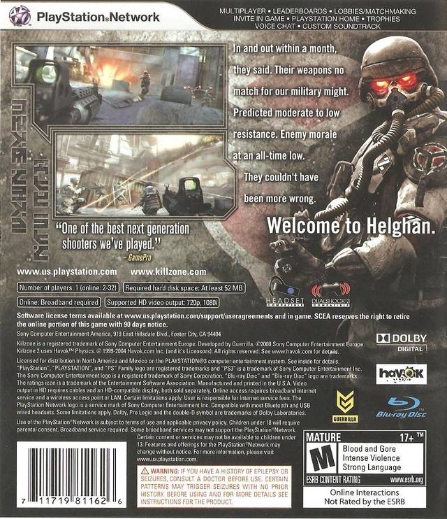 Killzone 2, PlayStation Studios Wiki