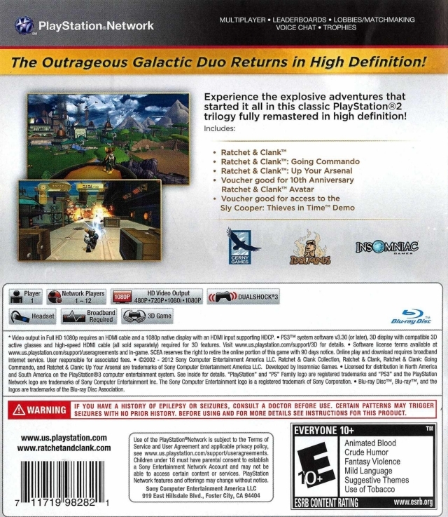 Ratchet & Clank Collection PS3 Review