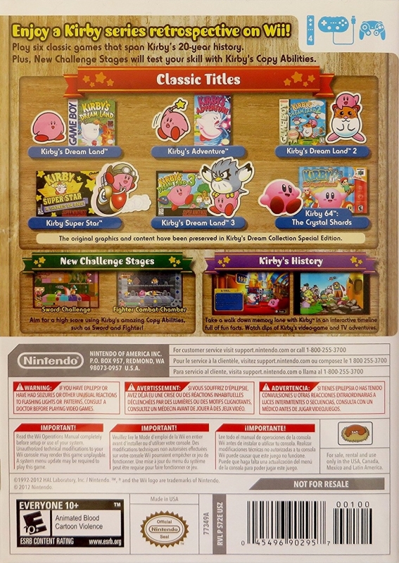 Kirby's Dream Collection - Wikipedia