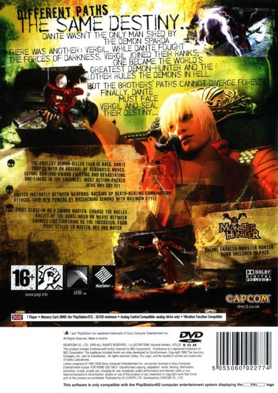 Devil May Cry 3: Dante's Awakening - Special Edition (2006