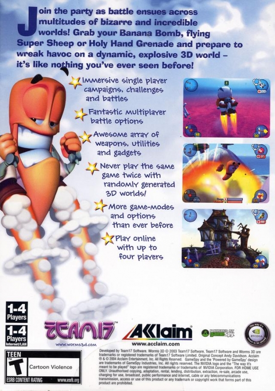 worms 3d cheats worms 3d cheats