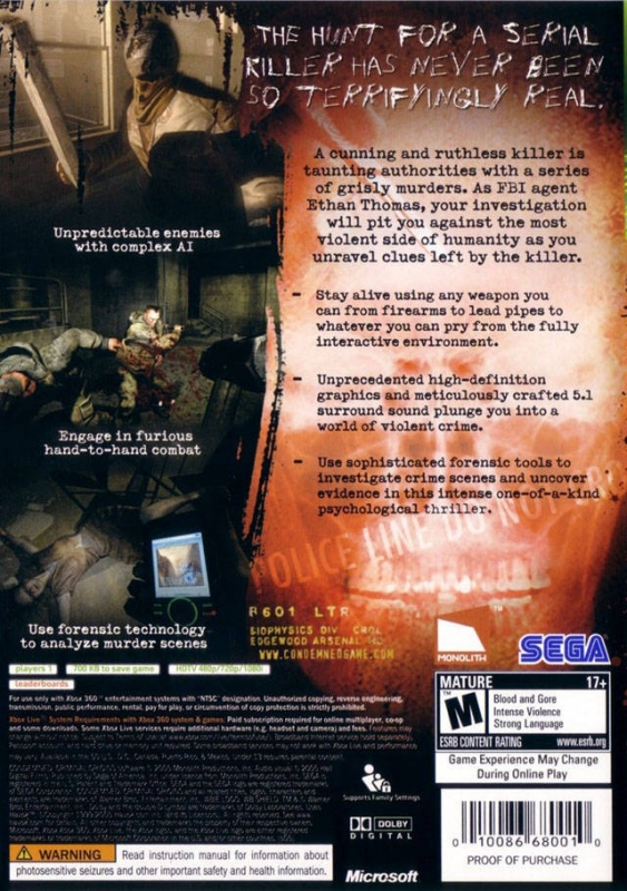 Condemned: Criminal Origins - Wikipedia