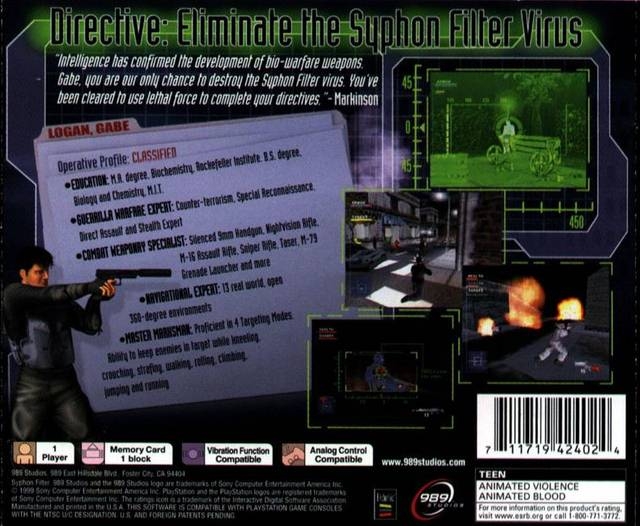 Syphon Filter - Full Game Walkthrough •