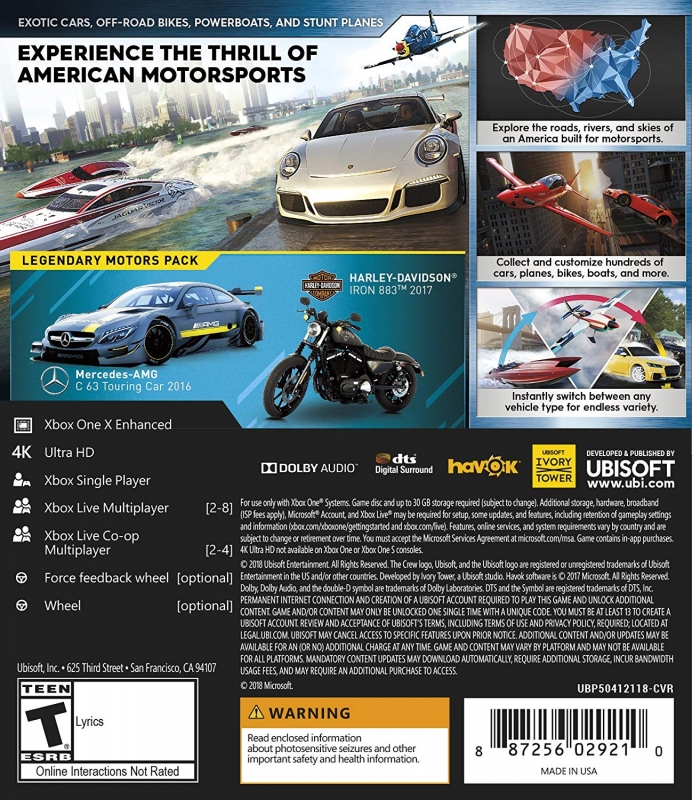 The Crew 2, THE CREW Wiki