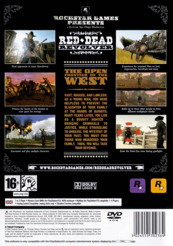Red Dead for PlayStation 2 - Cheats, Guide, Walkthrough, Tips &
