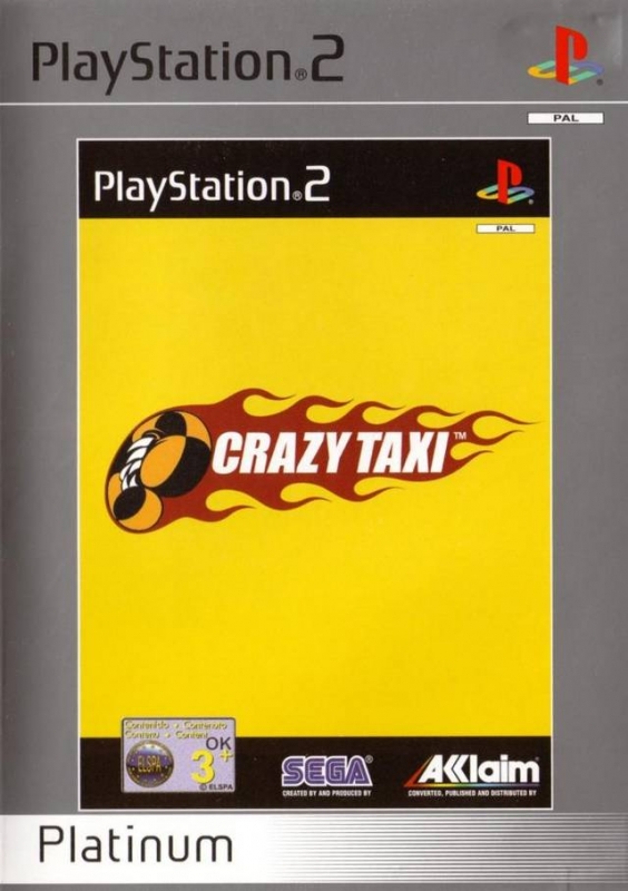 Crazy Taxi (PS2 Gameplay) 