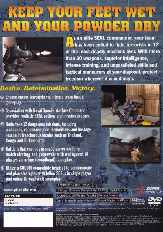 SOCOM II: U.S. Navy SEALs, SOCOM Wiki