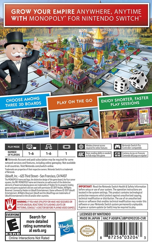 Monopoly for Nintendo Switch Review (Switch)