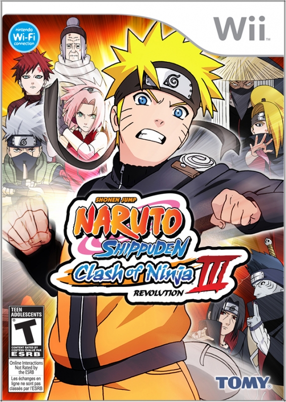 Gamewise Wiki for Naruto Shippuden: Clash of Ninja Revolution 3 (Wii)