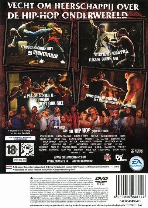 Def Jam:Fight for NY-PS2(5) 