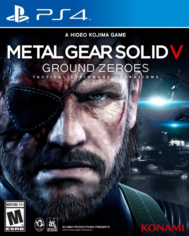 Metal Gear Solid: Ground Zeroes Release Date - PS4