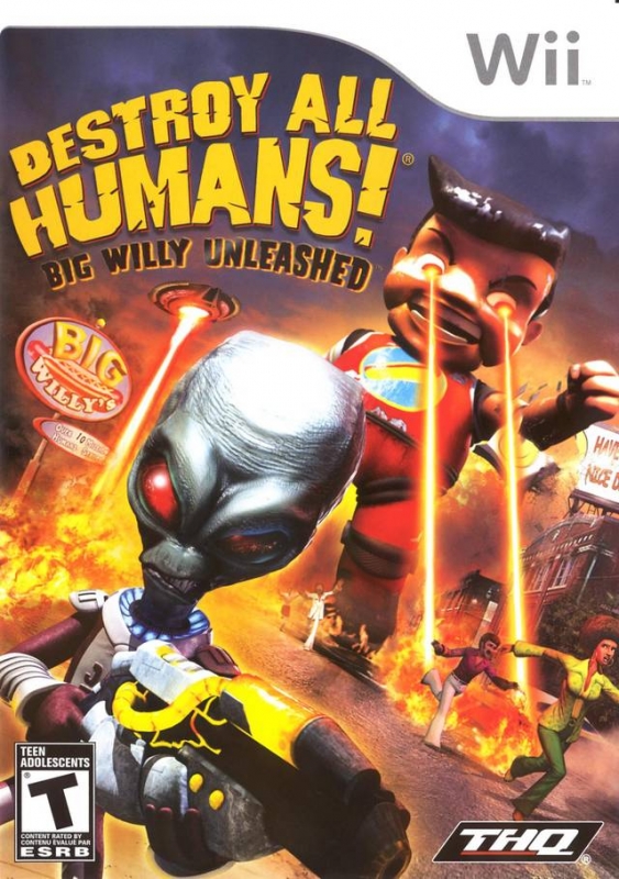 Destroy All Humans! Big Willy Unleashed on Wii - Gamewise