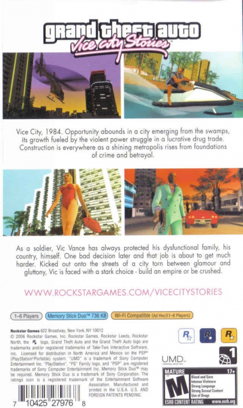 Grand Theft Auto: Vice City Stories, Grand Theft Auto Wiki