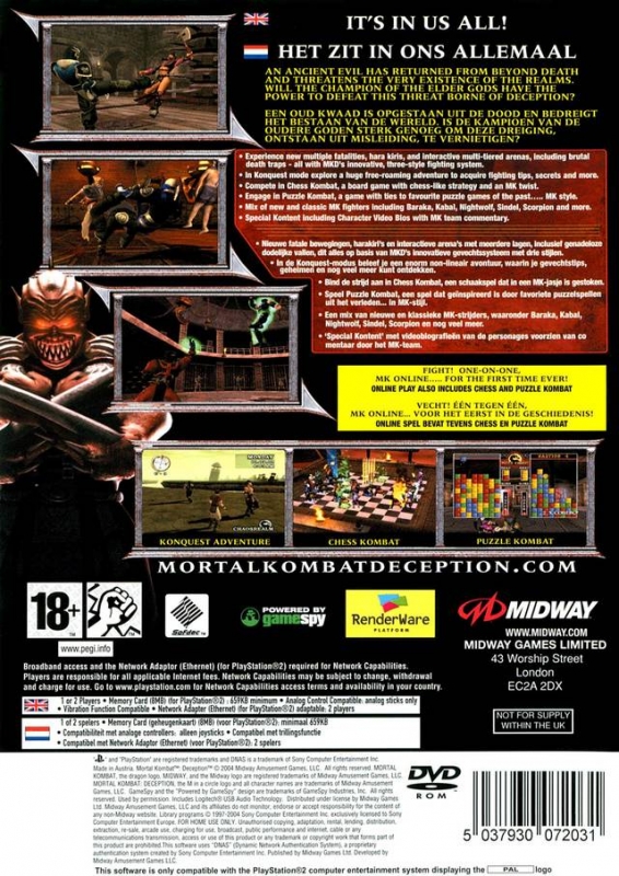 Mortal Kombat: Armageddon -- Premium Edition - ps2 - Walkthrough and Guide  - Page 22 - GameSpy