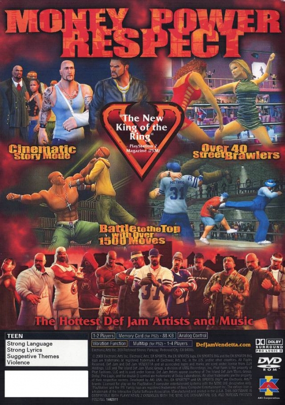 Def Jam Vendetta  WWE Games & Wrestling Games Database