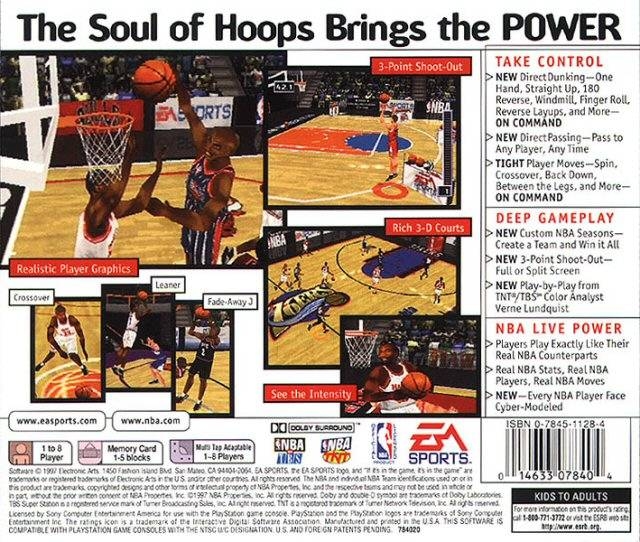nba live 98 game nba live 98 game