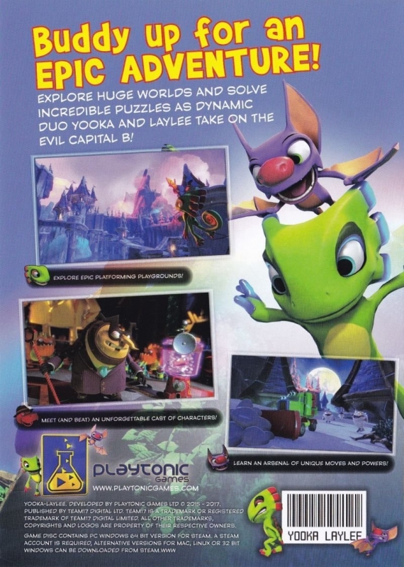 Yooka Laylee For Linux Sales Wiki Release Dates Review Cheats Walkthrough Yooka Laylee For Linux Sales Wiki Release Dates Review Cheats Walkthrough
