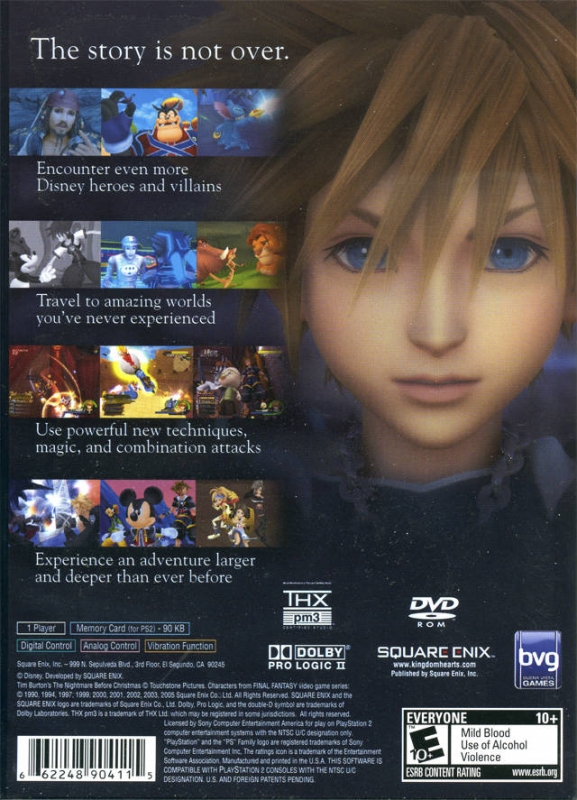 Buy Playstation 2 Ps2 Kingdom Hearts Ii