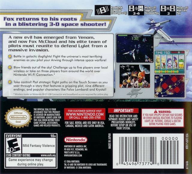 Star Fox Command (Nintendo DS, 2006) for sale online