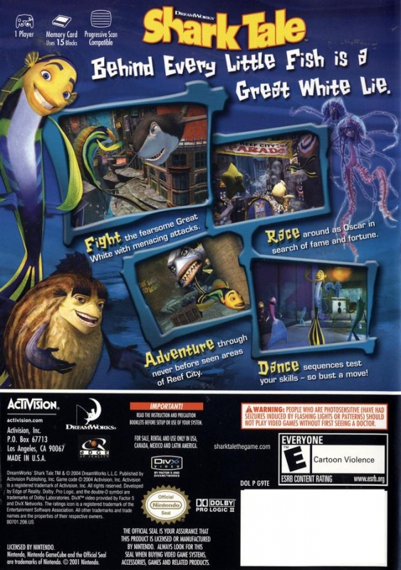 Shark Tale - PS2 - Review