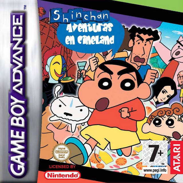 Crayon ShinChan Arashi no Yobu CinemaLand no Daibouken! for Game Boy