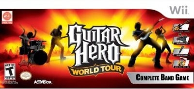 guitar hero world tour wii game id