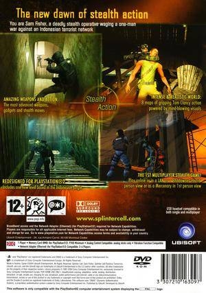 Buy Playstation Ps2 Splinter Cell Pandora Tomorrow