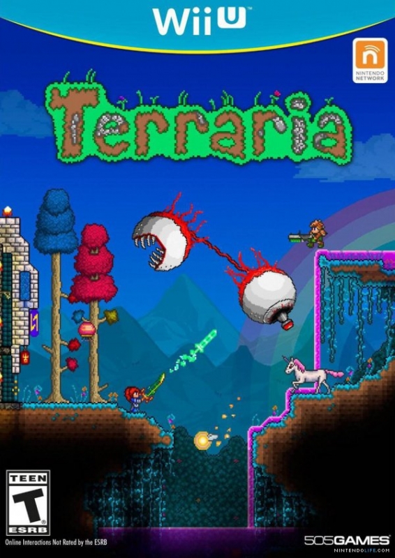 Terraria on WiiU - Gamewise