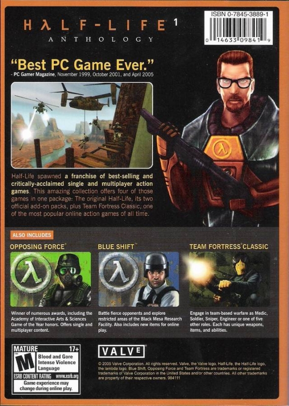Half Life 1: Anthology for Microsoft Windows - Sales, Wiki